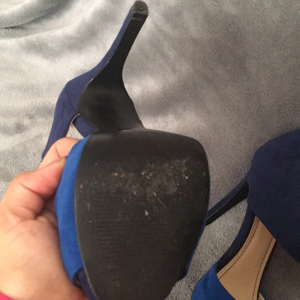 Bcbg generation blue suede pumps - Picture 5 of 6